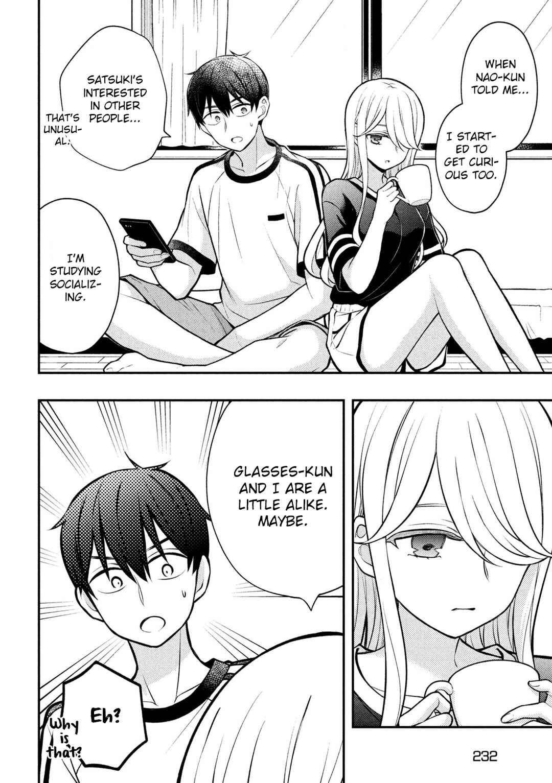 Watari-kun no ×× ga Houkai Sunzen Chapter 84 page 4