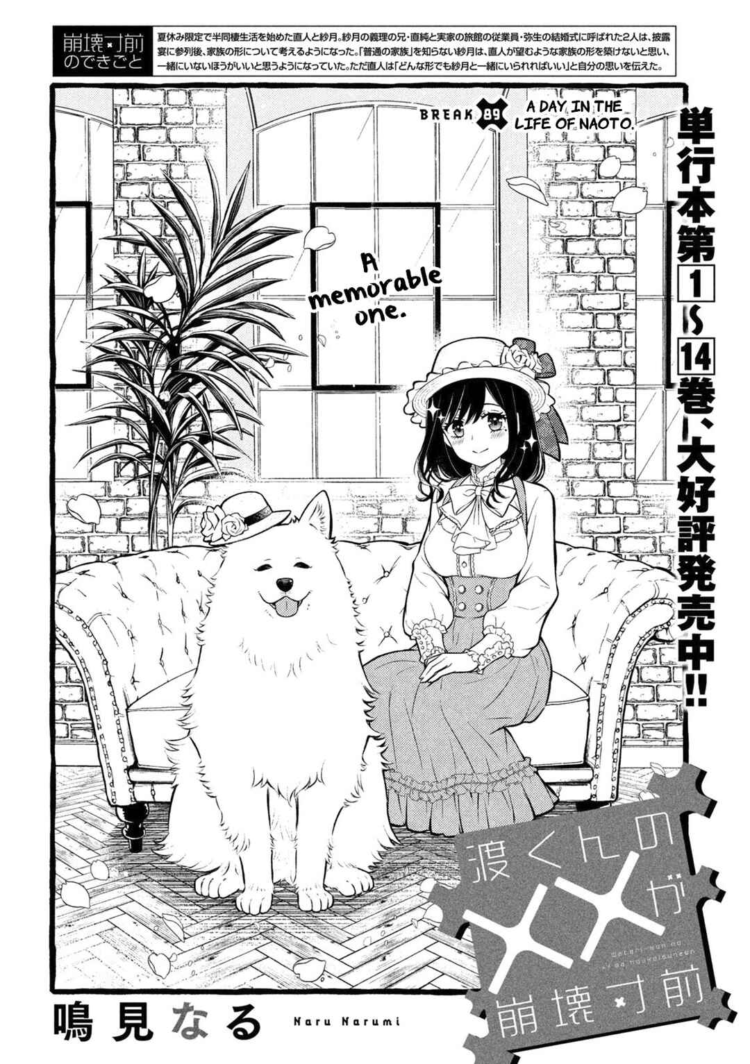 Watari-kun no ×× ga Houkai Sunzen Chapter 89 page 2