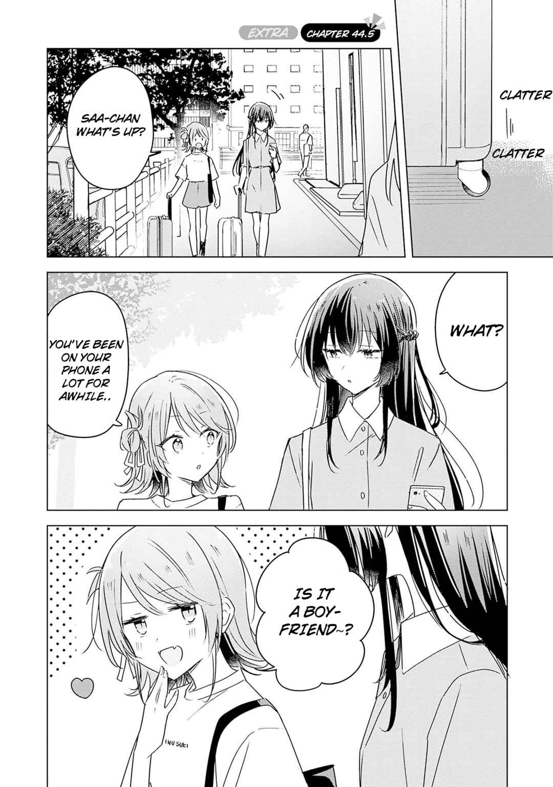 Watashi ga Koibito ni Nareru Wake Naijan, Muri Muri! (Muri Janakatta!?) Chapter 44.5 page 0