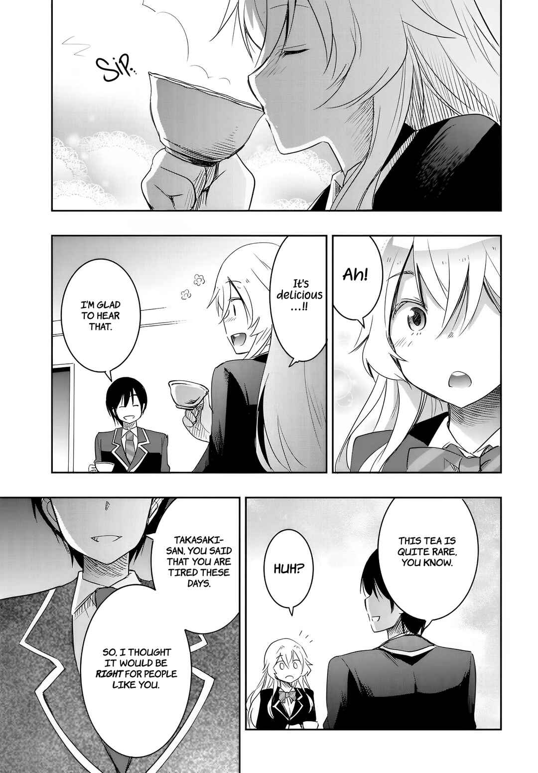 Watashi yori Tsuyoi Otoko to Kekkon shitai no – Seiso na Biji Seito Kaichou (Jitsu wa Moto Banchou) no Himitsu wo Shiru Inkya (Jitsu wa Kanojo wo Koeru Saikyou no Yankee) Chapter 11 page 12