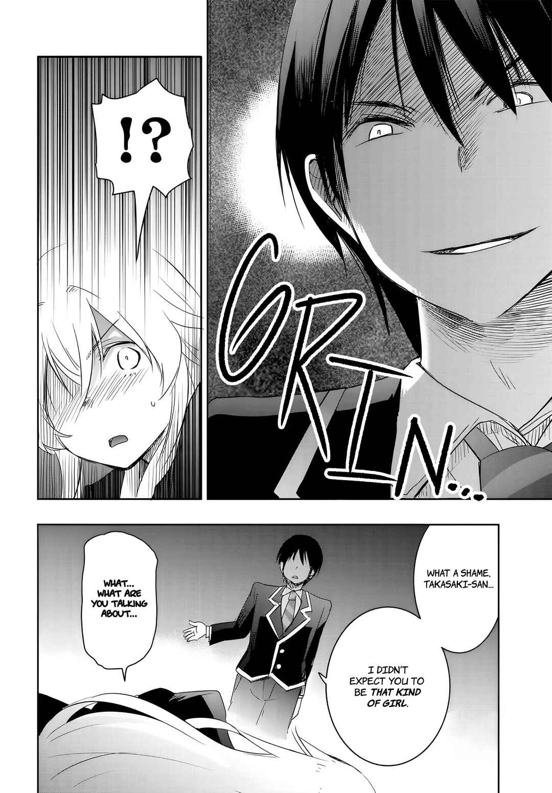 Watashi yori Tsuyoi Otoko to Kekkon shitai no – Seiso na Biji Seito Kaichou (Jitsu wa Moto Banchou) no Himitsu wo Shiru Inkya (Jitsu wa Kanojo wo Koeru Saikyou no Yankee) Chapter 11 page 14