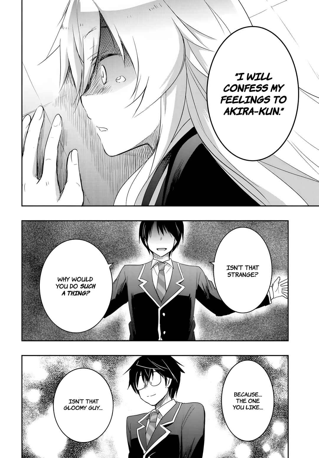 Watashi yori Tsuyoi Otoko to Kekkon shitai no – Seiso na Biji Seito Kaichou (Jitsu wa Moto Banchou) no Himitsu wo Shiru Inkya (Jitsu wa Kanojo wo Koeru Saikyou no Yankee) Chapter 11 page 17