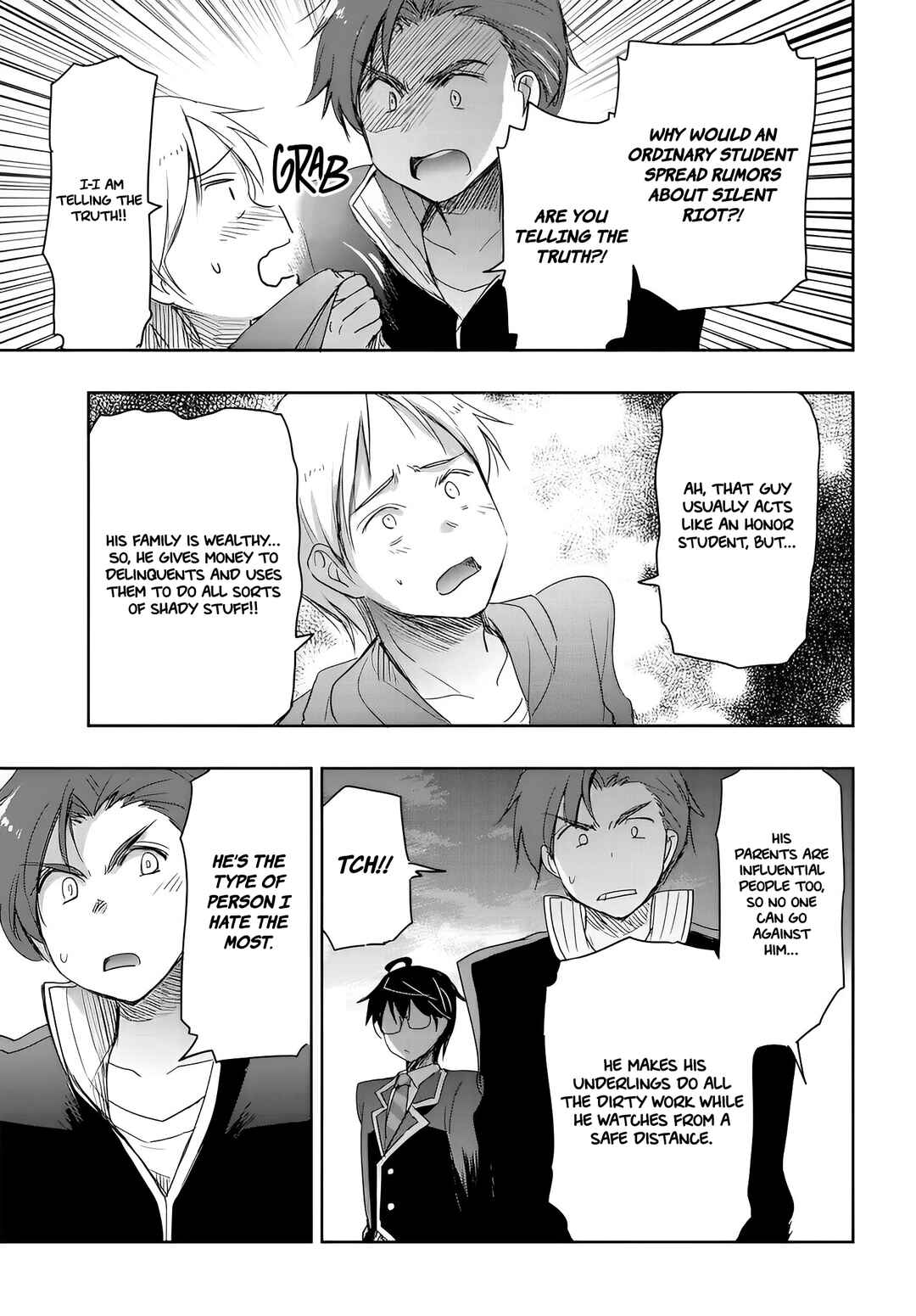 Watashi yori Tsuyoi Otoko to Kekkon shitai no – Seiso na Biji Seito Kaichou (Jitsu wa Moto Banchou) no Himitsu wo Shiru Inkya (Jitsu wa Kanojo wo Koeru Saikyou no Yankee) Chapter 11 page 22