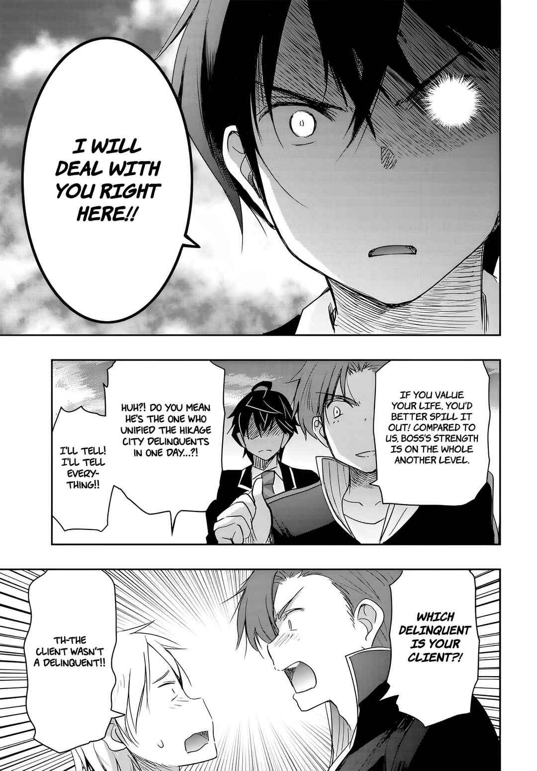 Watashi yori Tsuyoi Otoko to Kekkon shitai no – Seiso na Biji Seito Kaichou (Jitsu wa Moto Banchou) no Himitsu wo Shiru Inkya (Jitsu wa Kanojo wo Koeru Saikyou no Yankee) Chapter 11 page 8