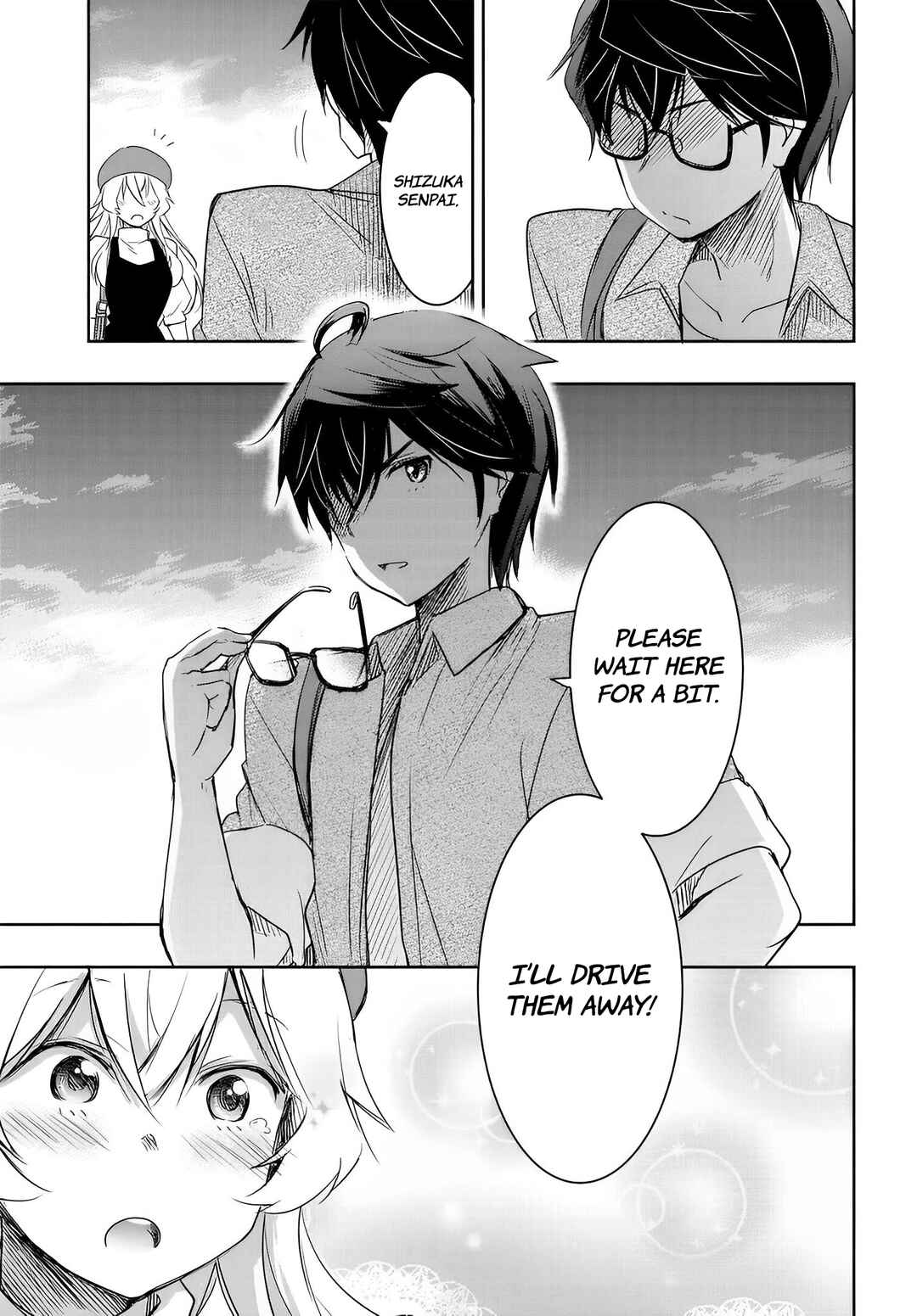 Watashi yori Tsuyoi Otoko to Kekkon shitai no – Seiso na Biji Seito Kaichou (Jitsu wa Moto Banchou) no Himitsu wo Shiru Inkya (Jitsu wa Kanojo wo Koeru Saikyou no Yankee) Chapter 9 page 11
