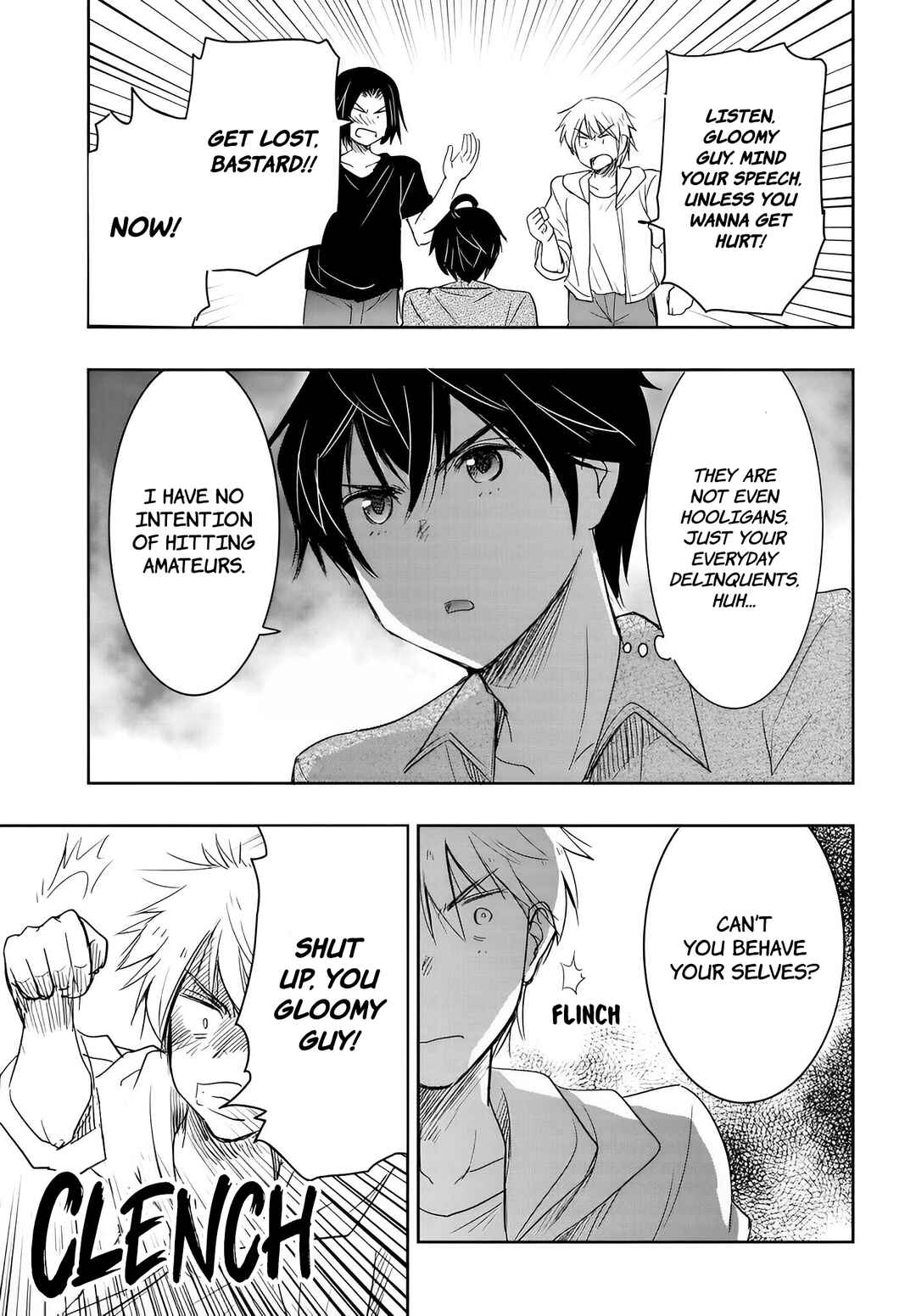 Watashi yori Tsuyoi Otoko to Kekkon shitai no – Seiso na Biji Seito Kaichou (Jitsu wa Moto Banchou) no Himitsu wo Shiru Inkya (Jitsu wa Kanojo wo Koeru Saikyou no Yankee) Chapter 9 page 13