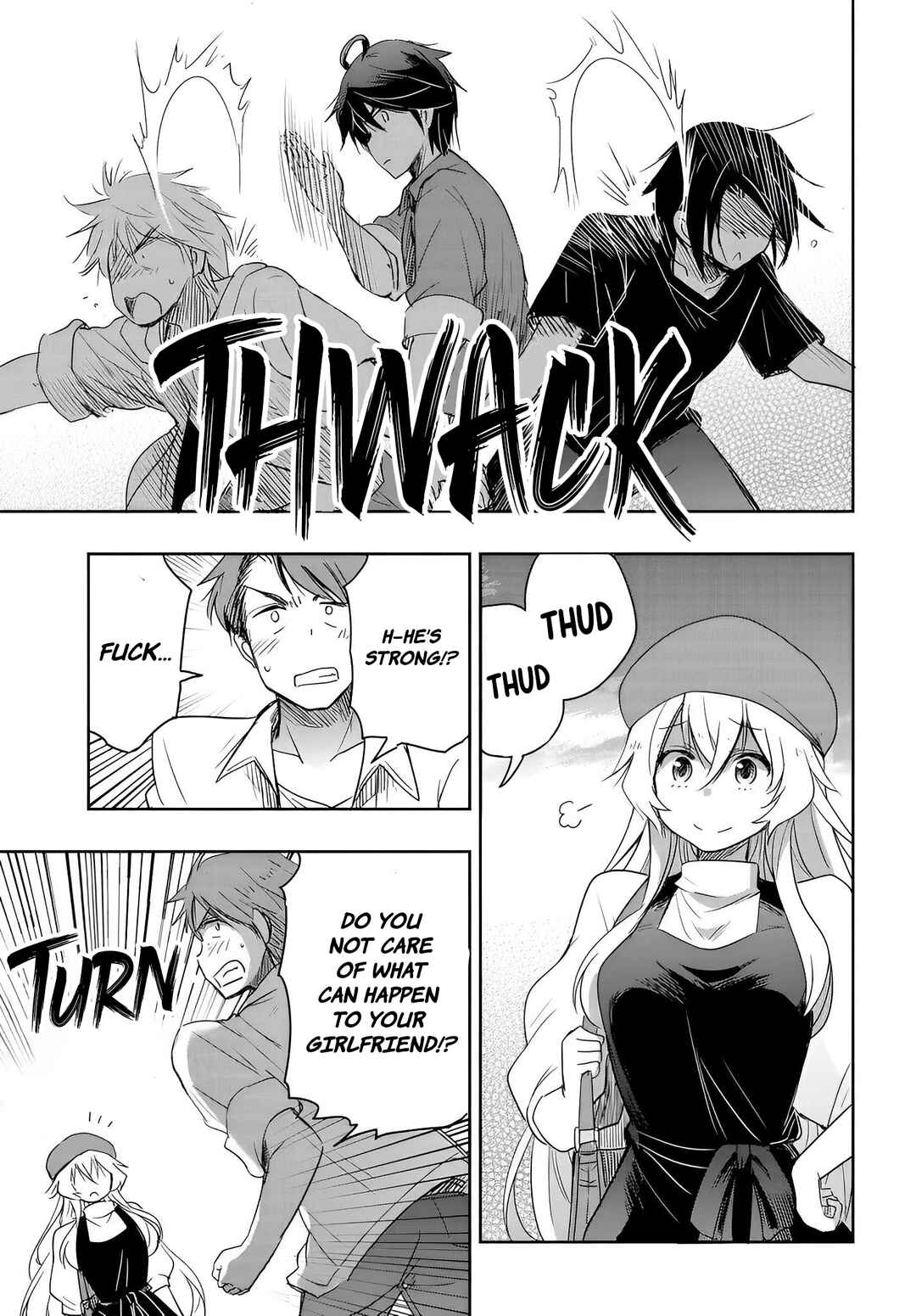 Watashi yori Tsuyoi Otoko to Kekkon shitai no – Seiso na Biji Seito Kaichou (Jitsu wa Moto Banchou) no Himitsu wo Shiru Inkya (Jitsu wa Kanojo wo Koeru Saikyou no Yankee) Chapter 9 page 15