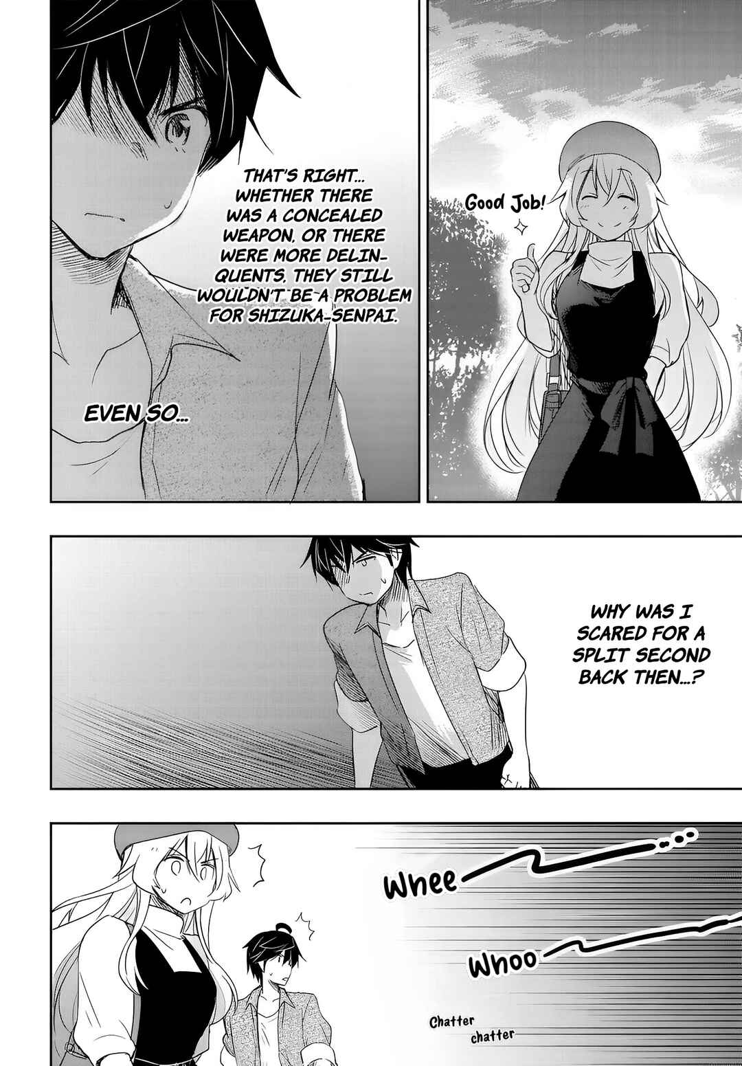 Watashi yori Tsuyoi Otoko to Kekkon shitai no – Seiso na Biji Seito Kaichou (Jitsu wa Moto Banchou) no Himitsu wo Shiru Inkya (Jitsu wa Kanojo wo Koeru Saikyou no Yankee) Chapter 9 page 18