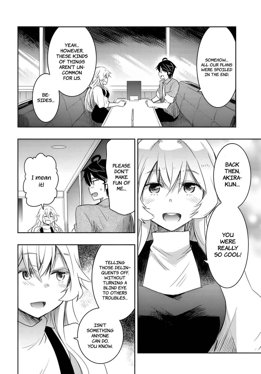 Watashi yori Tsuyoi Otoko to Kekkon shitai no – Seiso na Biji Seito Kaichou (Jitsu wa Moto Banchou) no Himitsu wo Shiru Inkya (Jitsu wa Kanojo wo Koeru Saikyou no Yankee) Chapter 9 page 20