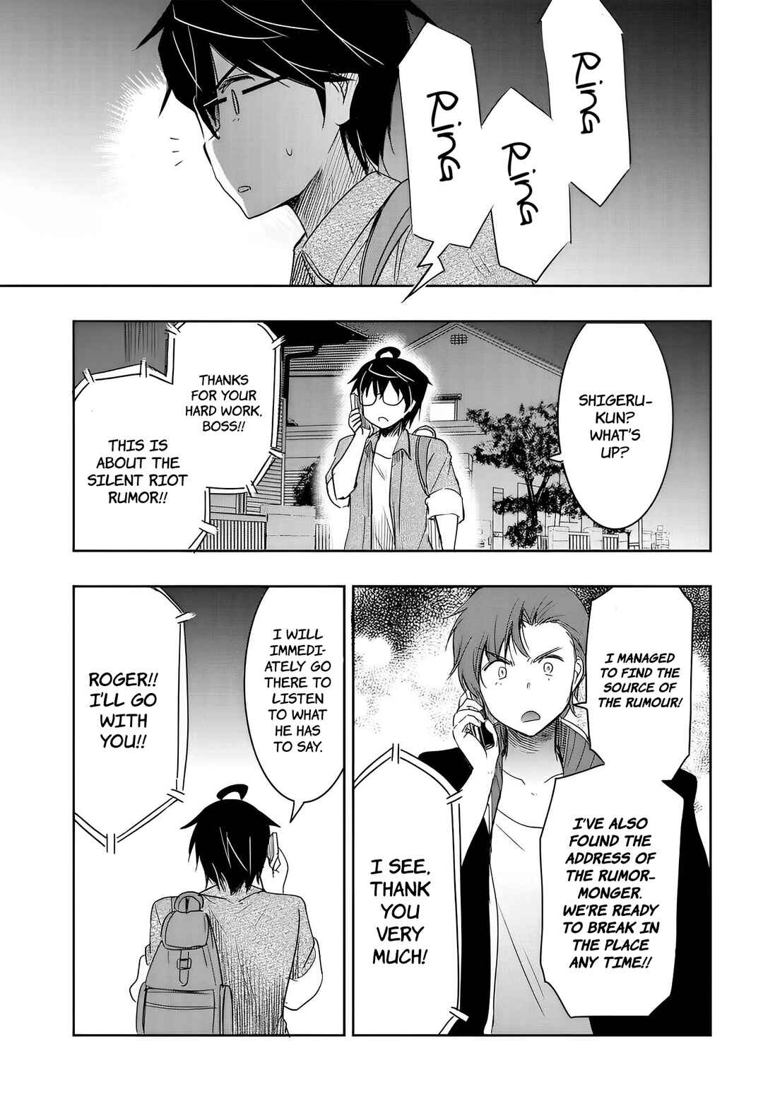 Watashi yori Tsuyoi Otoko to Kekkon shitai no – Seiso na Biji Seito Kaichou (Jitsu wa Moto Banchou) no Himitsu wo Shiru Inkya (Jitsu wa Kanojo wo Koeru Saikyou no Yankee) Chapter 9 page 27