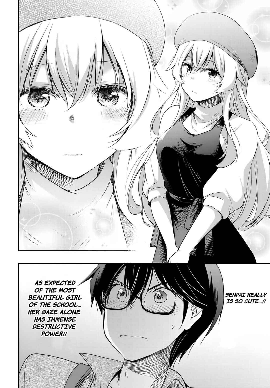 Watashi yori Tsuyoi Otoko to Kekkon shitai no – Seiso na Biji Seito Kaichou (Jitsu wa Moto Banchou) no Himitsu wo Shiru Inkya (Jitsu wa Kanojo wo Koeru Saikyou no Yankee) Chapter 9 page 4
