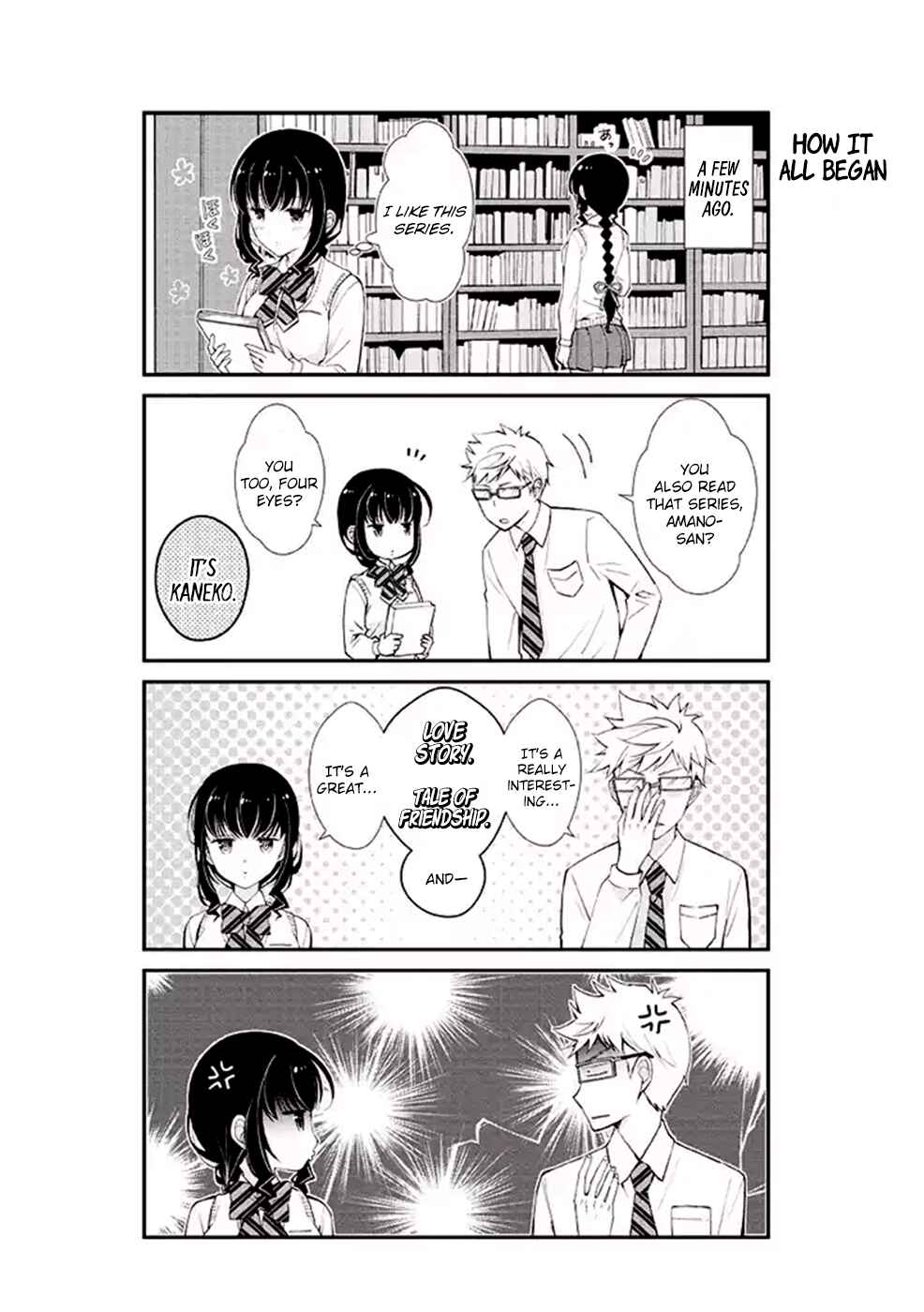 Watashitachi wa Koi wo Shiranai Chapter 7 page 1