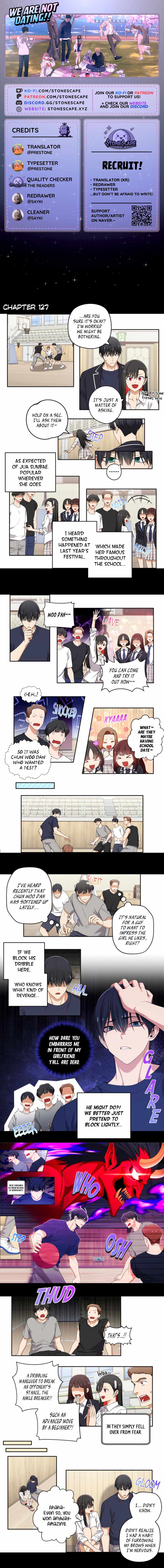 We Are Not Dating! Chapter 127 page 0