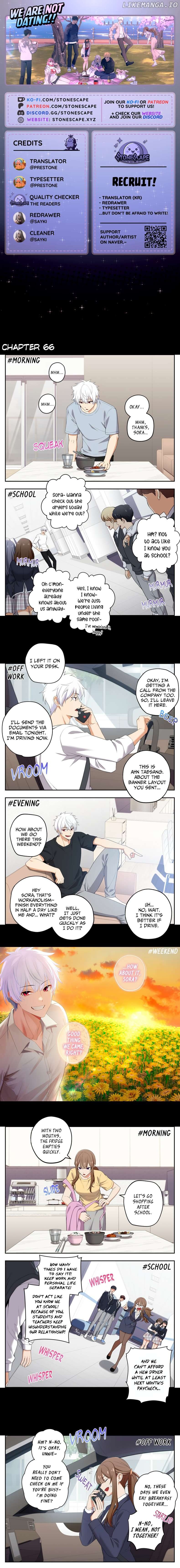 We Are Not Dating! Chapter 66 page 0