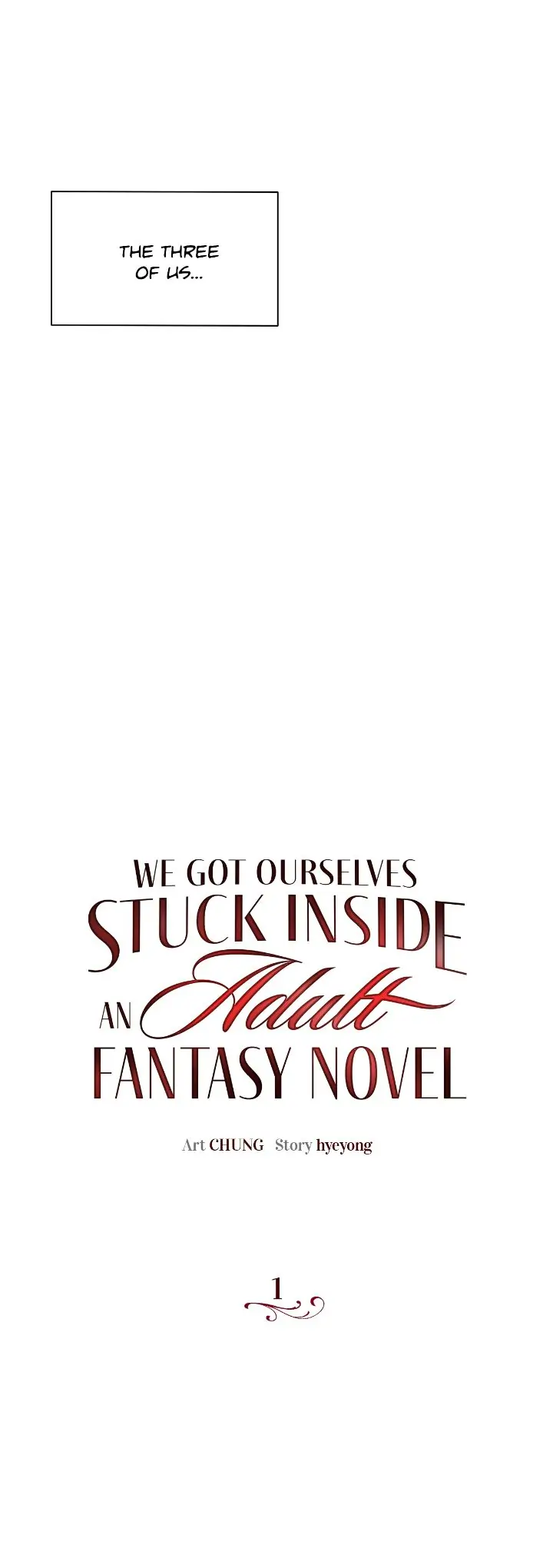 We Got Ourselves Stuck Inside an Adult Fantasy Novel Chapter 1 page 4