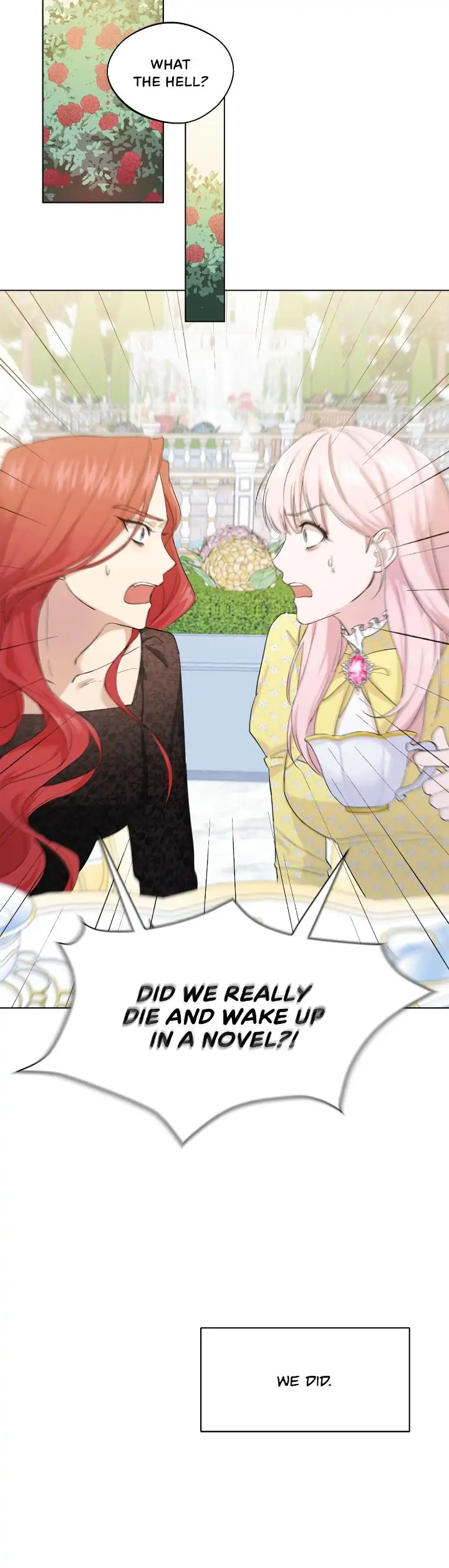 We Got Ourselves Stuck Inside an Adult Fantasy Novel Chapter 1 page 7