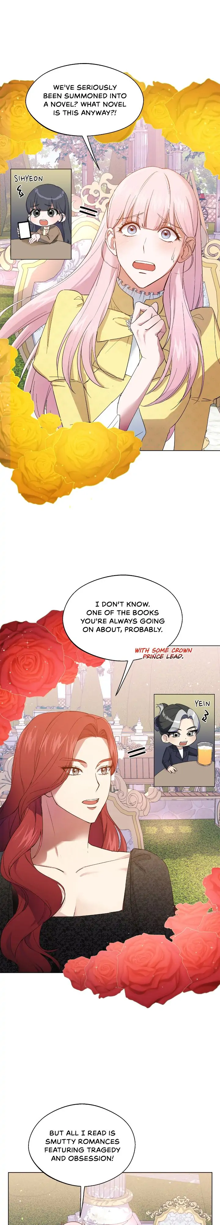 We Got Ourselves Stuck Inside an Adult Fantasy Novel Chapter 1 page 8