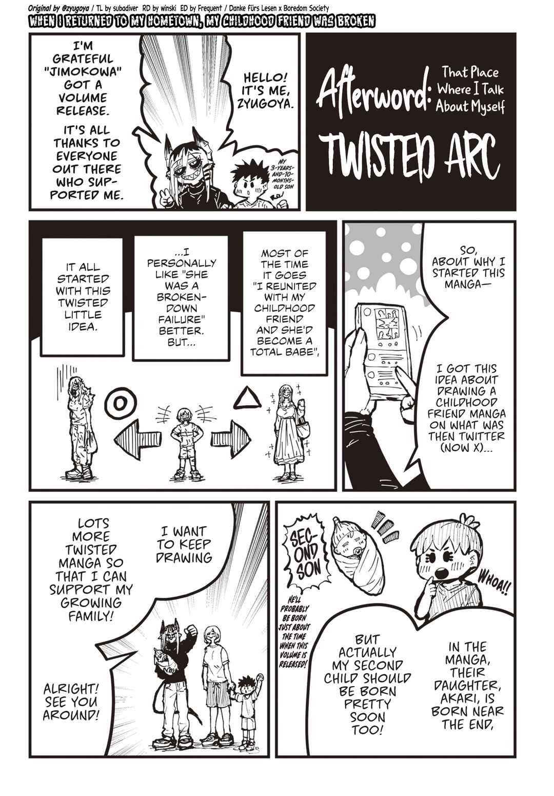 When I Returned to My Hometown, My Childhood Friend was Broken Chapter 50.11 page 0
