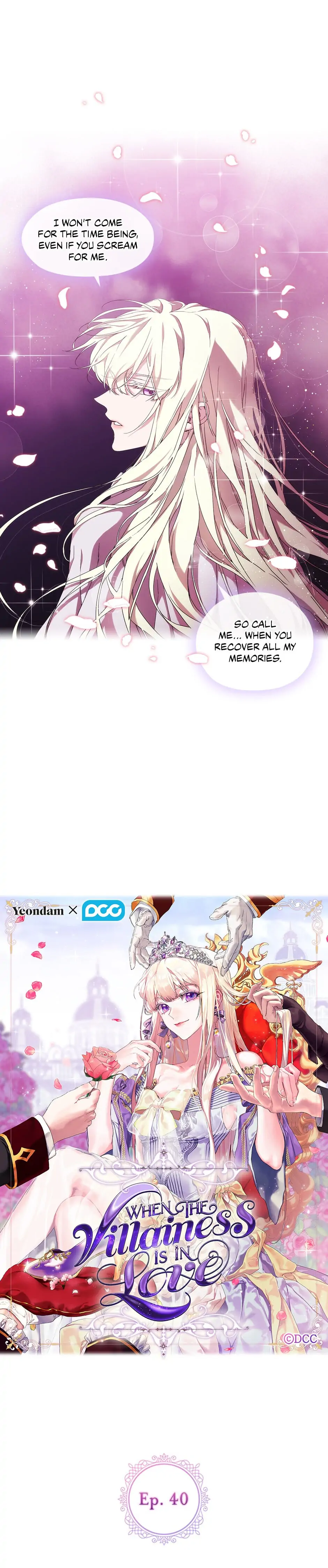 When the Villainess Loves Chapter 40 page 1