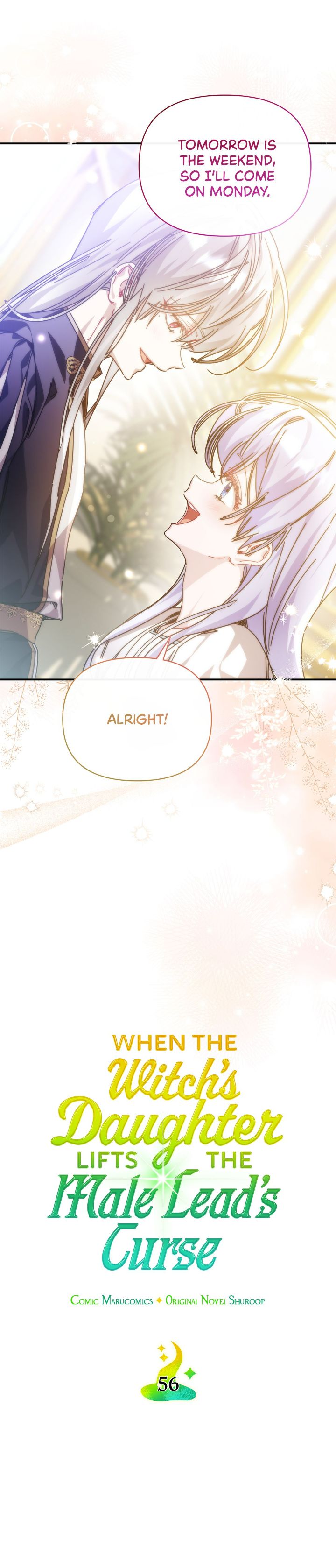 When the Witch’s Daughter Lifts the Male Lead’s Curse Chapter 56 page 12