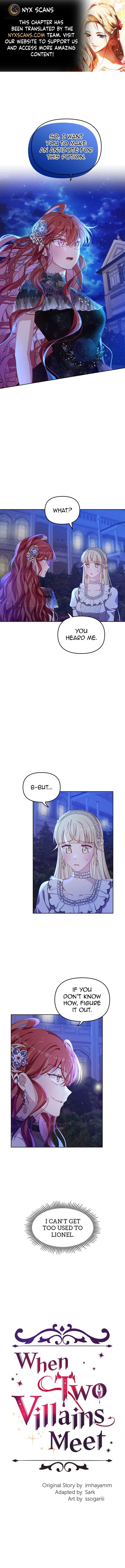When Villainess And Villain Meet Chapter 30 page 0