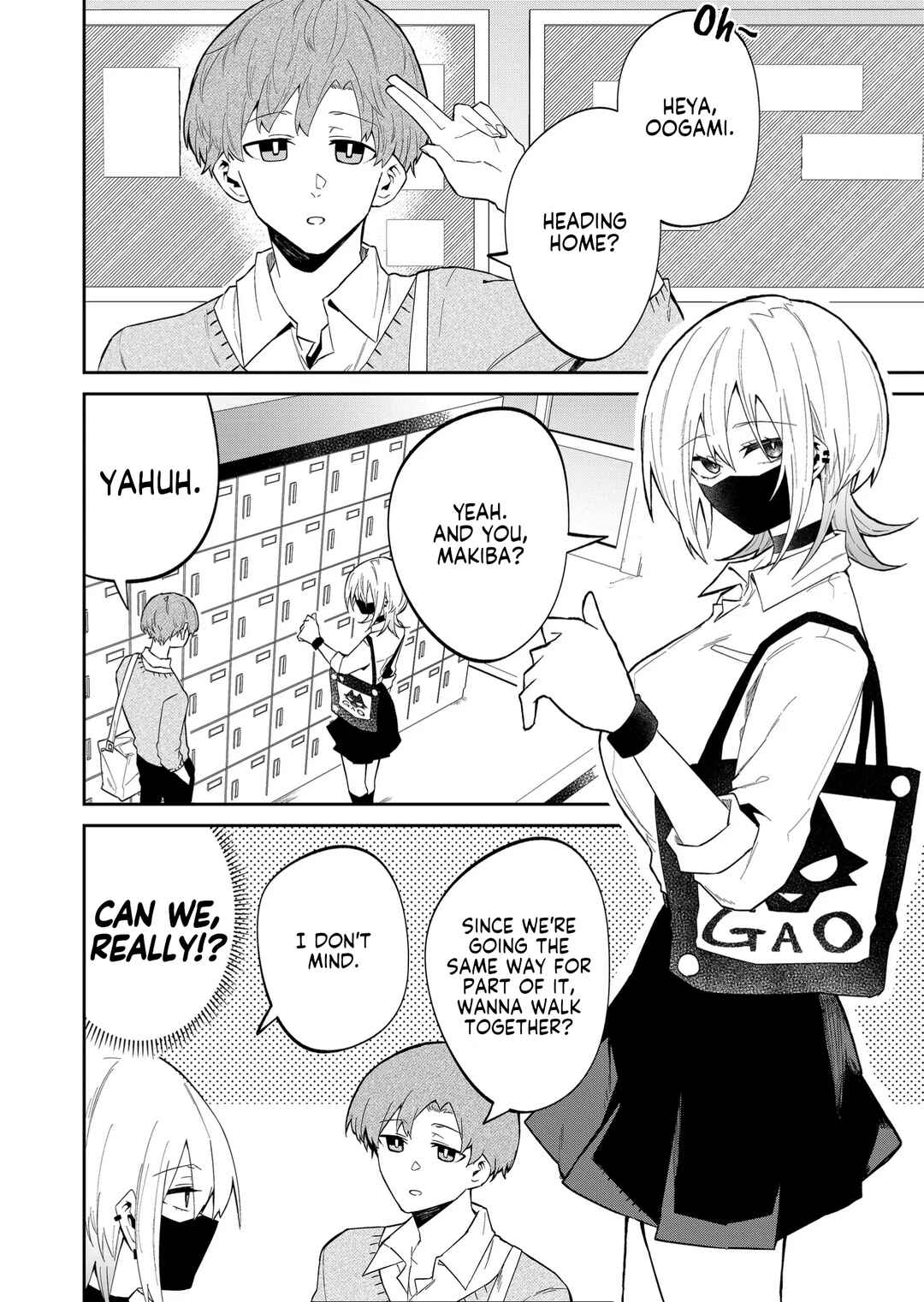 Wolf-chan wa Sumashitai Chapter 17 page 1