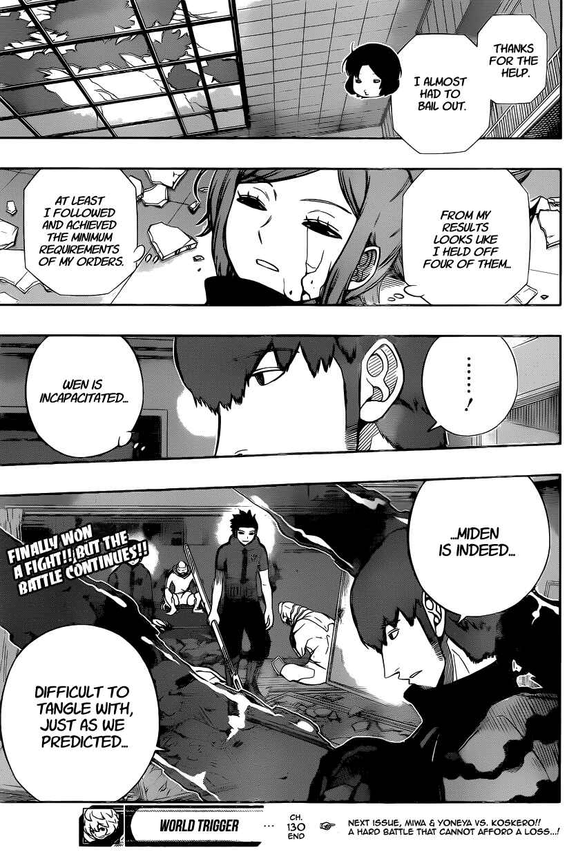 World Trigger Chapter 130 page 17