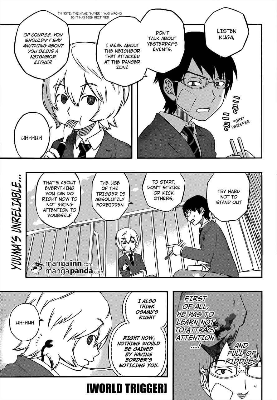 World Trigger Chapter 3 page 0