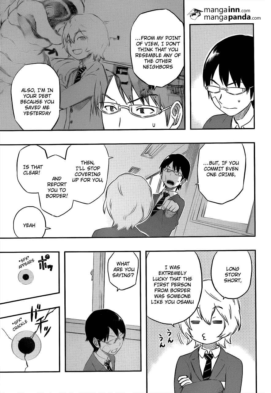 World Trigger Chapter 3 page 15