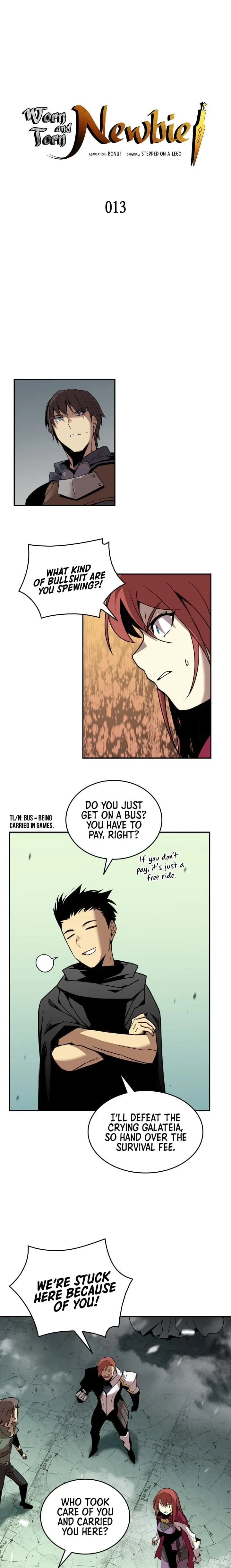 Worn and Torn Newbie Chapter 13 page 1
