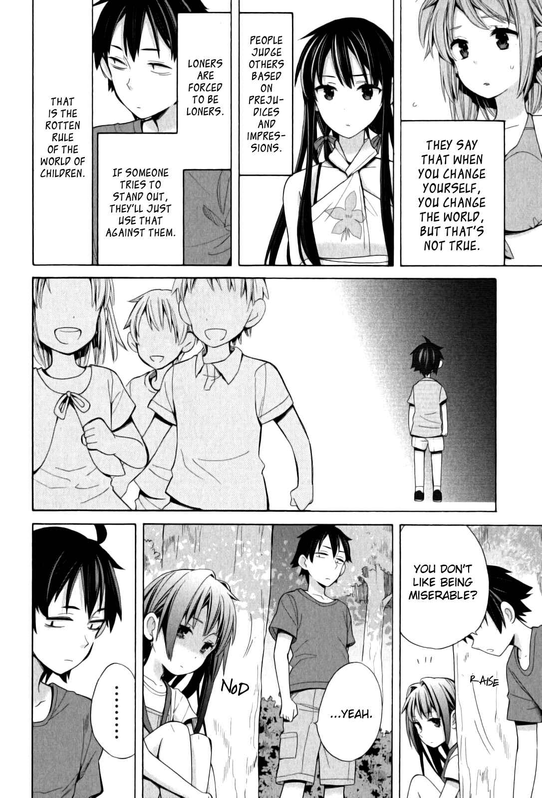 Yahari Ore no Seishun Love Come wa Machigatteiru.: Monologue Chapter 16 page 27