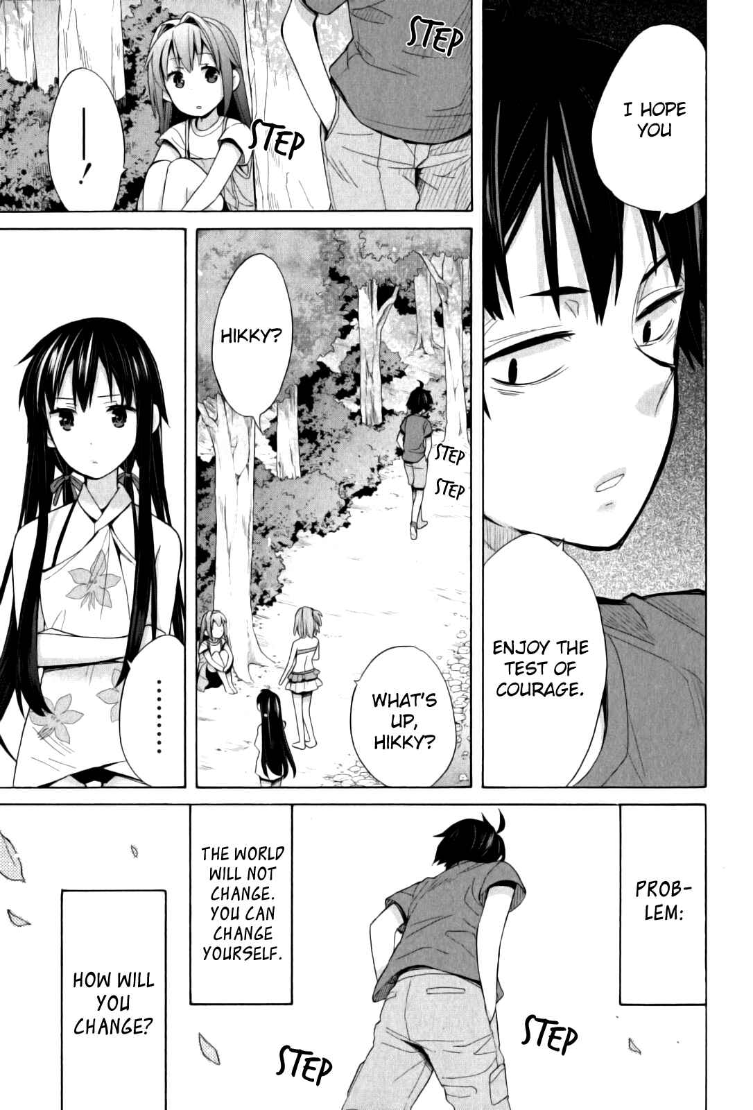 Yahari Ore no Seishun Love Come wa Machigatteiru.: Monologue Chapter 16 page 28