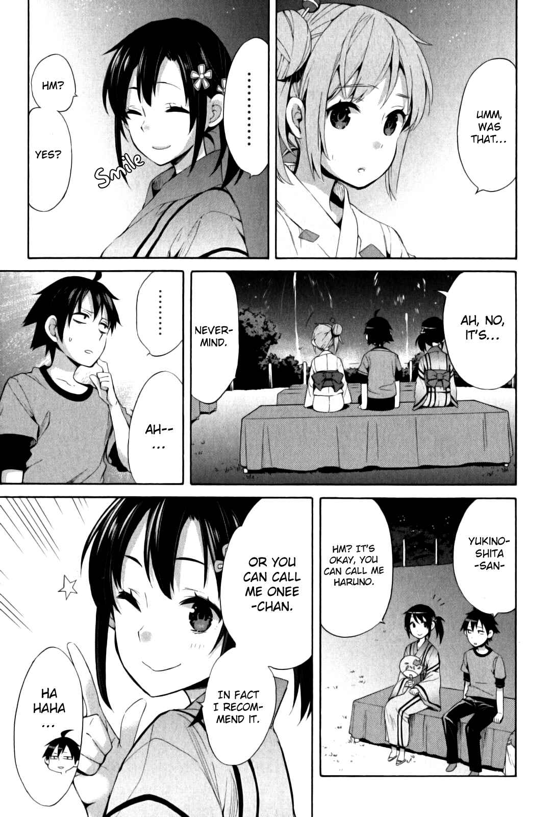 Yahari Ore no Seishun Love Come wa Machigatteiru.: Monologue Chapter 20 page 9