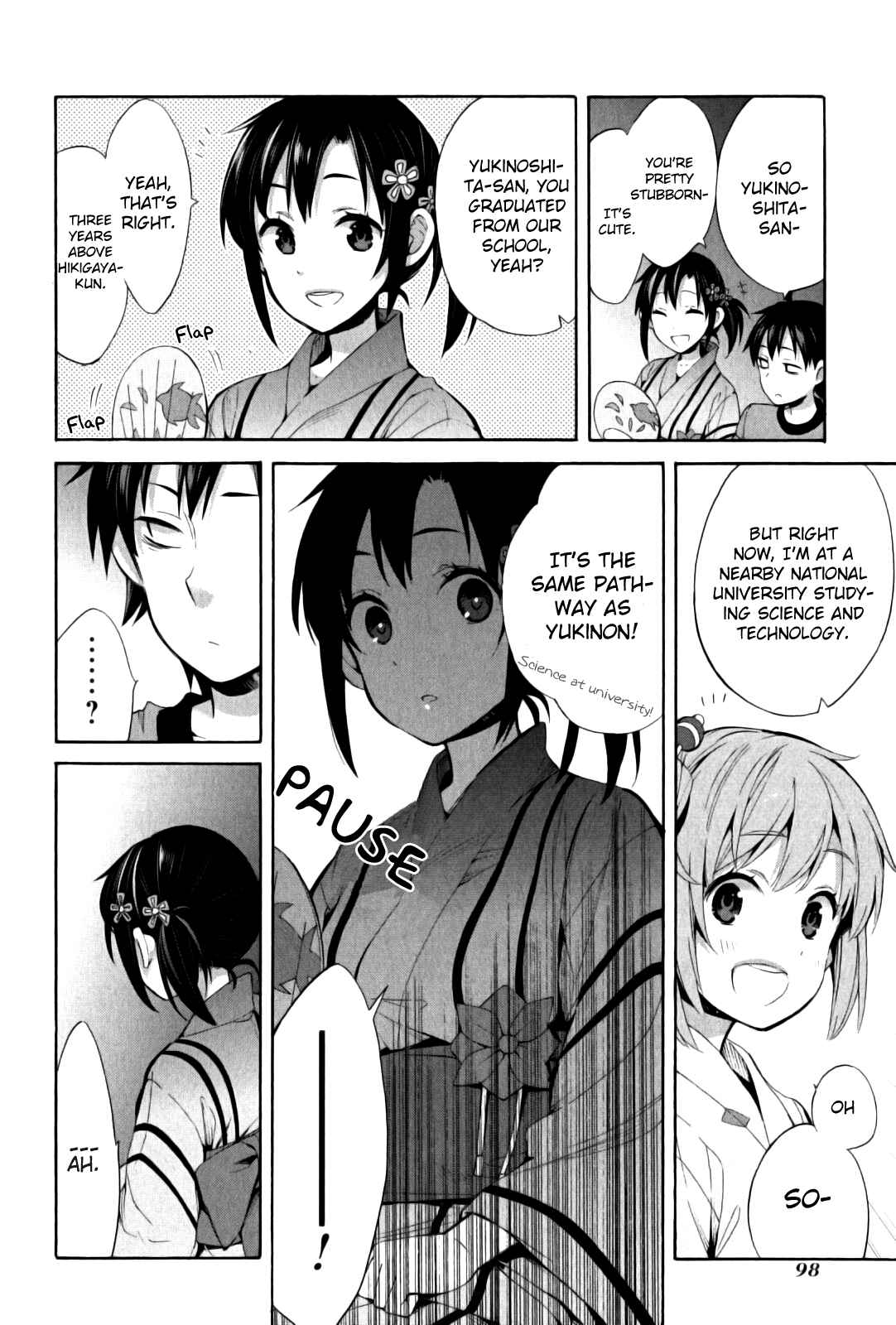 Yahari Ore no Seishun Love Come wa Machigatteiru.: Monologue Chapter 20 page 10