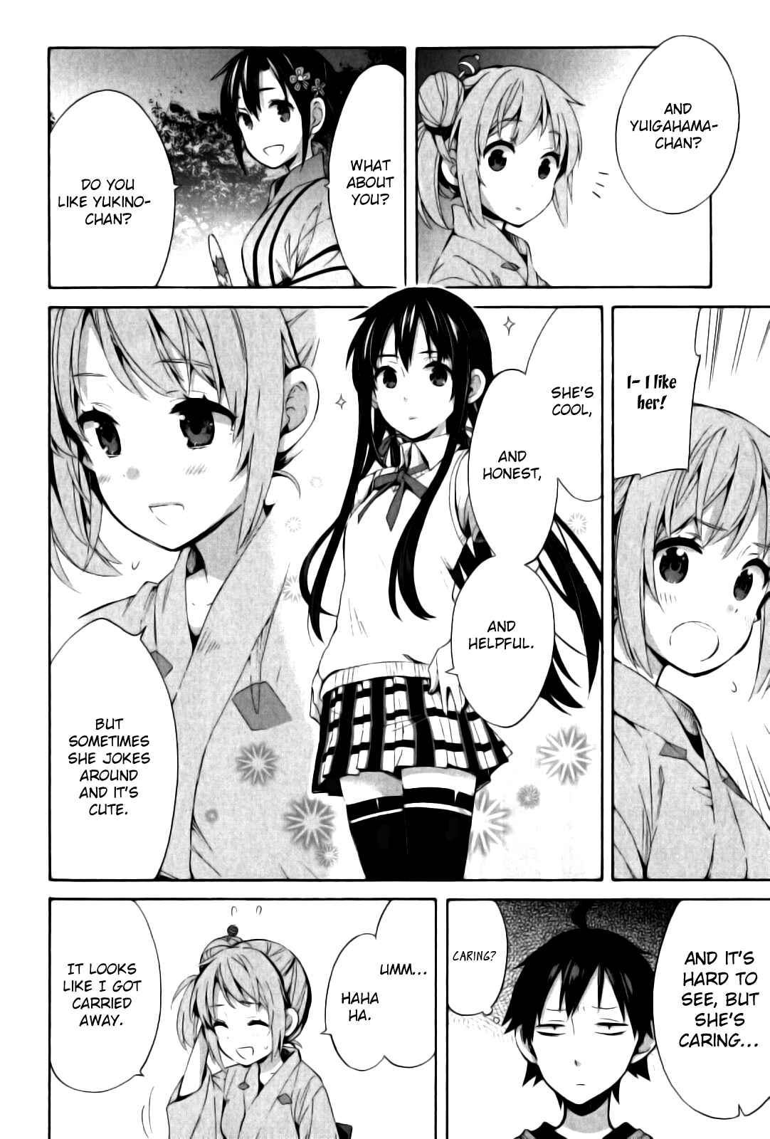 Yahari Ore no Seishun Love Come wa Machigatteiru.: Monologue Chapter 20 page 12