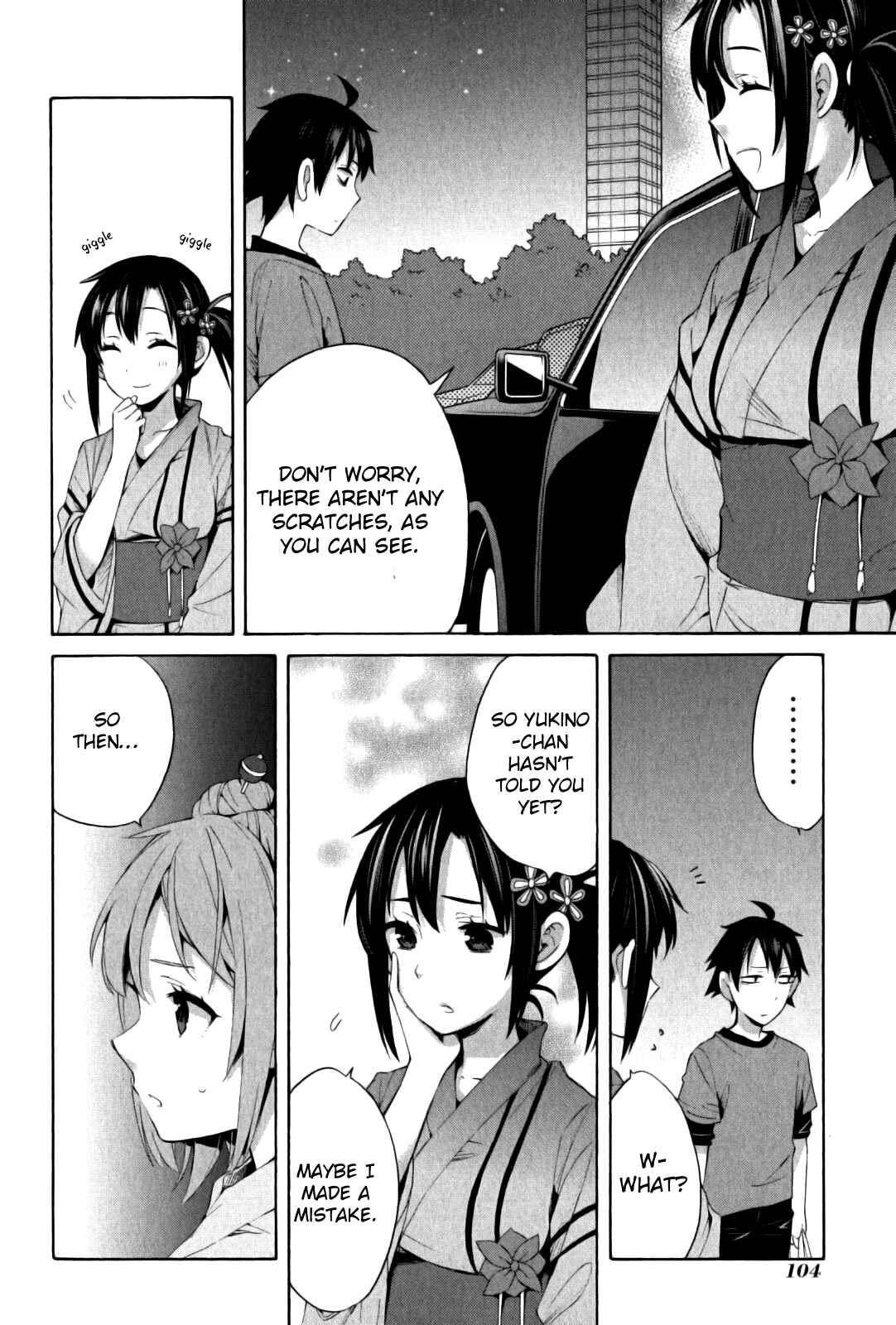 Yahari Ore no Seishun Love Come wa Machigatteiru.: Monologue Chapter 20 page 16