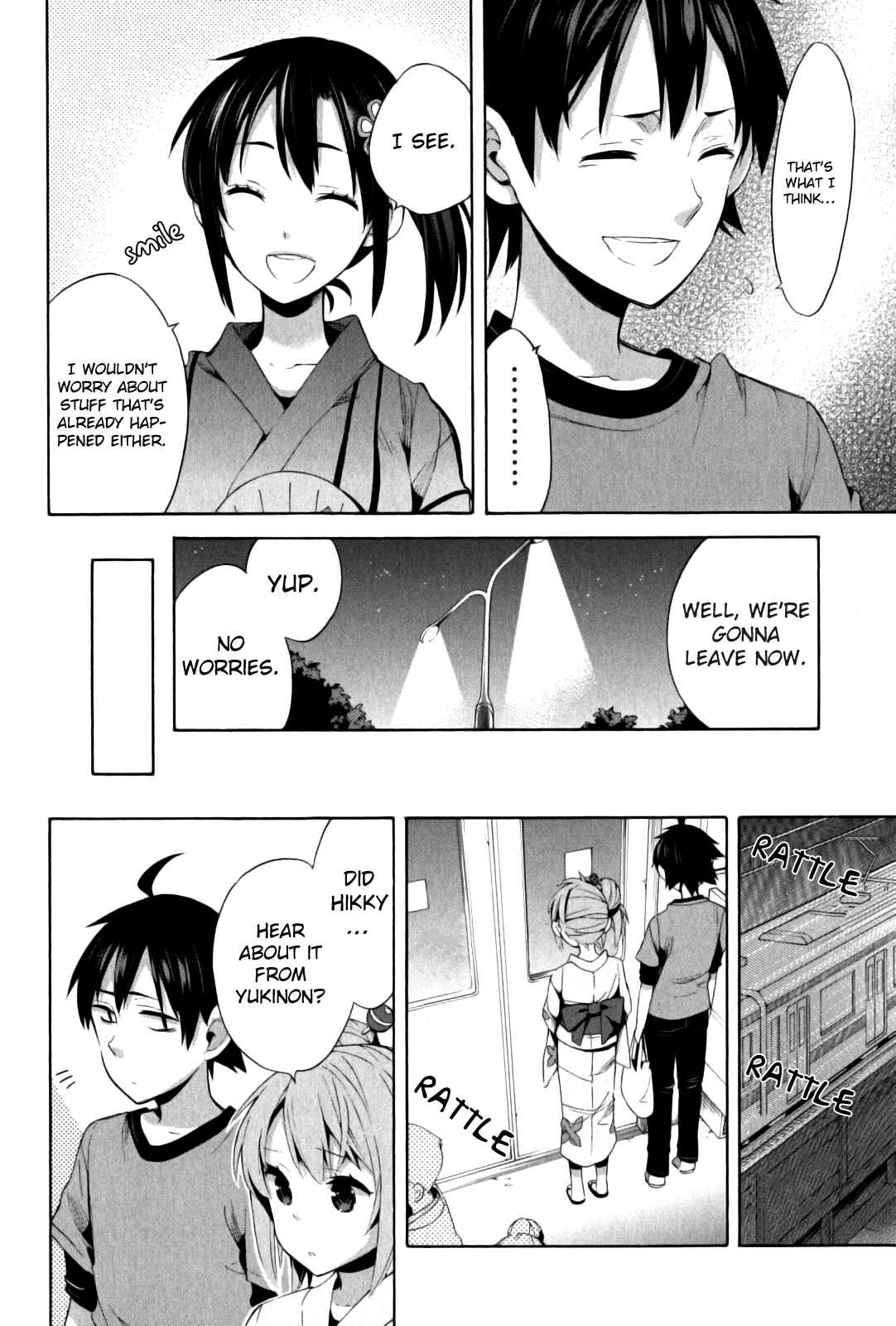 Yahari Ore no Seishun Love Come wa Machigatteiru.: Monologue Chapter 20 page 18