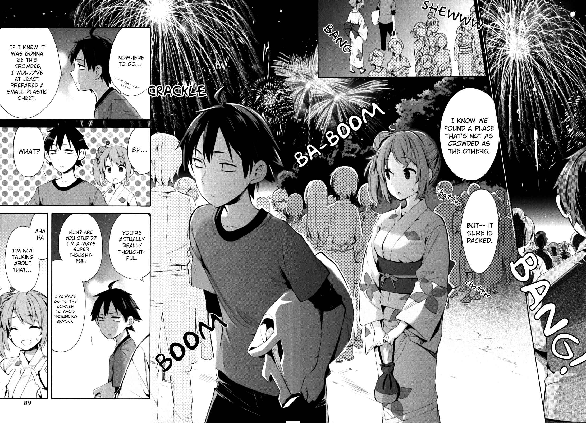 Yahari Ore no Seishun Love Come wa Machigatteiru.: Monologue Chapter 20 page 1