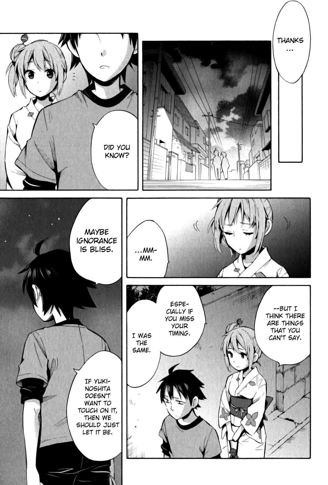 Yahari Ore no Seishun Love Come wa Machigatteiru.: Monologue Chapter 20 page 21