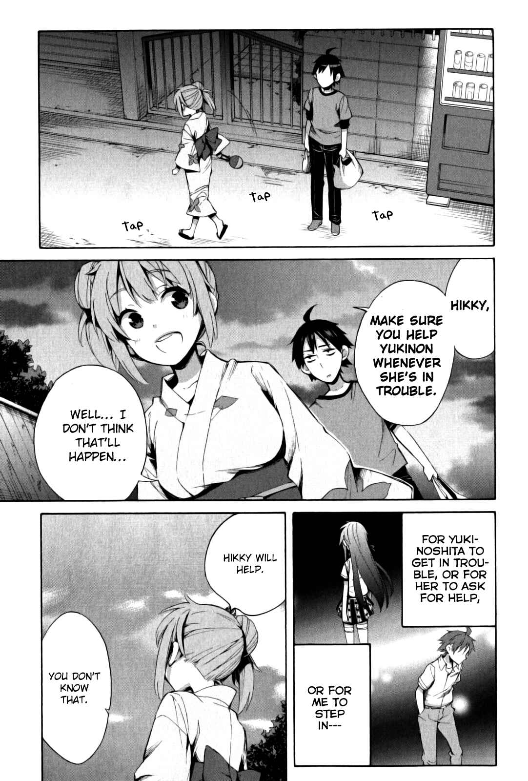Yahari Ore no Seishun Love Come wa Machigatteiru.: Monologue Chapter 20 page 23