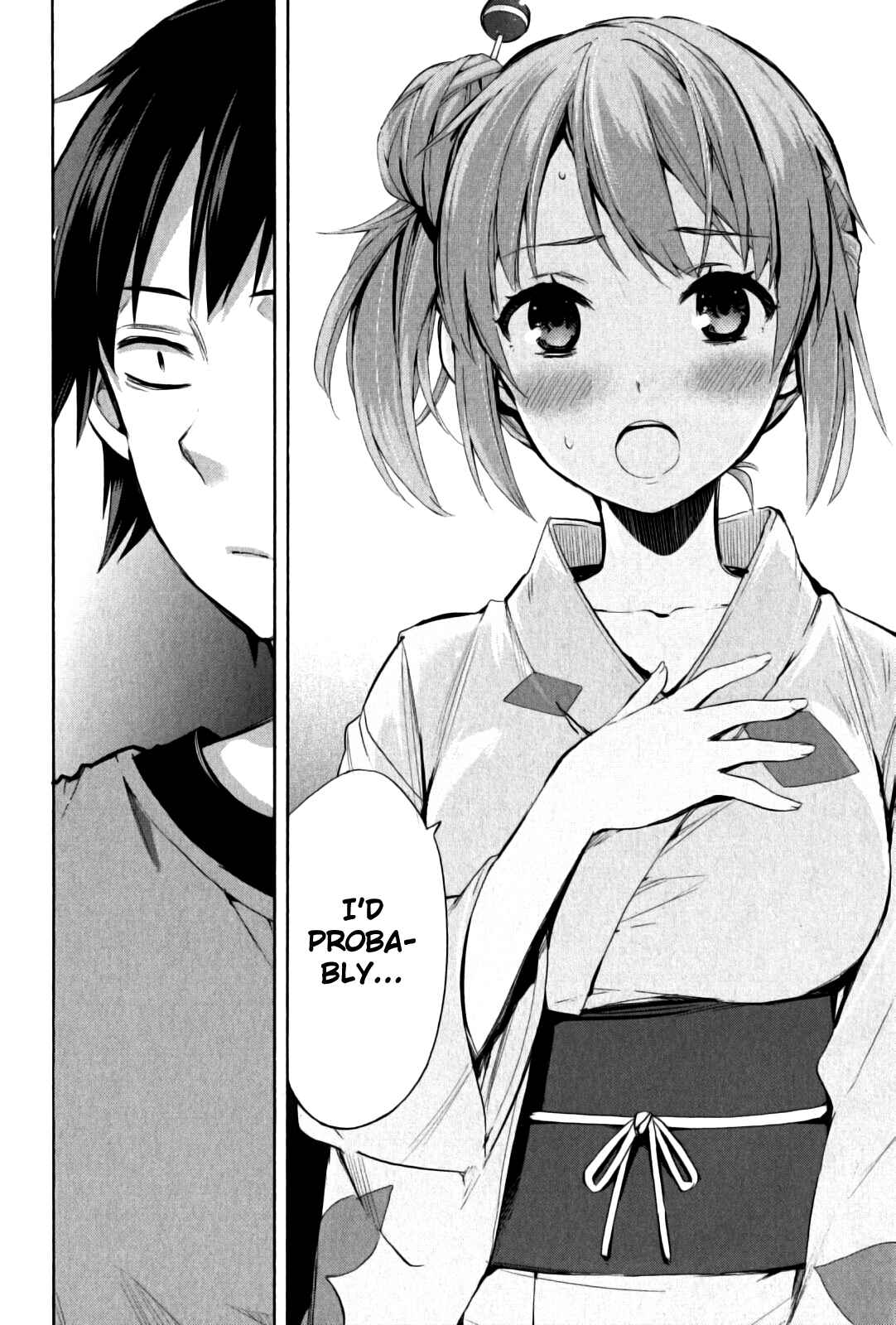 Yahari Ore no Seishun Love Come wa Machigatteiru.: Monologue Chapter 20 page 26