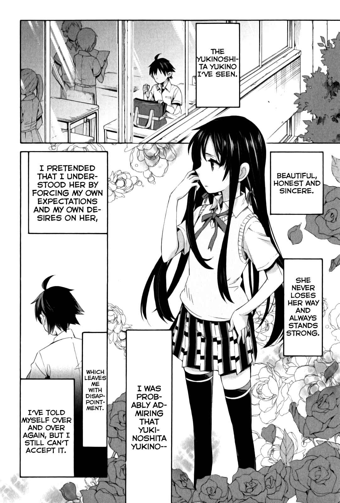 Yahari Ore no Seishun Love Come wa Machigatteiru.: Monologue Chapter 20 page 34