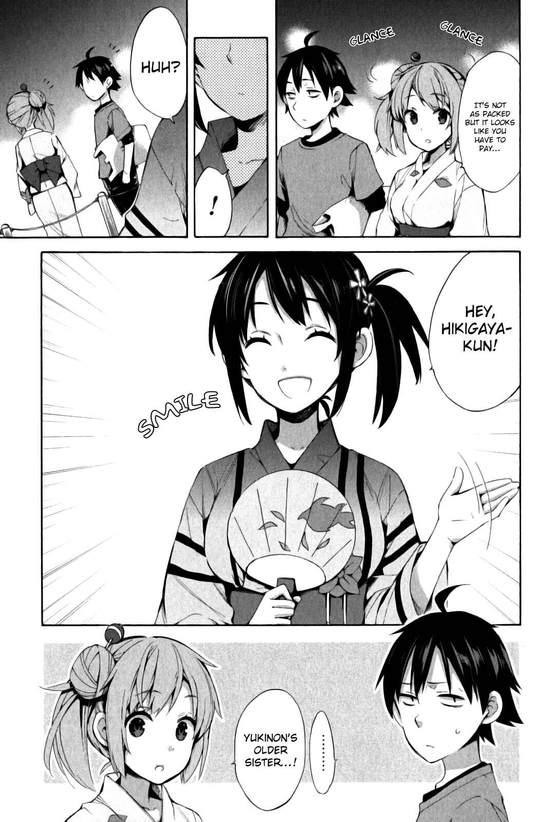 Yahari Ore no Seishun Love Come wa Machigatteiru.: Monologue Chapter 20 page 3
