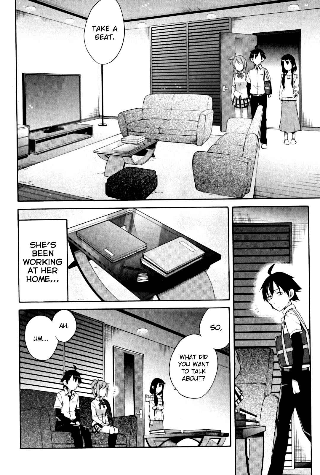 Yahari Ore no Seishun Love Come wa Machigatteiru.: Monologue Chapter 23 page 9