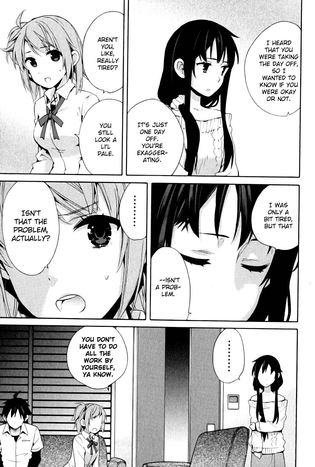 Yahari Ore no Seishun Love Come wa Machigatteiru.: Monologue Chapter 23 page 10