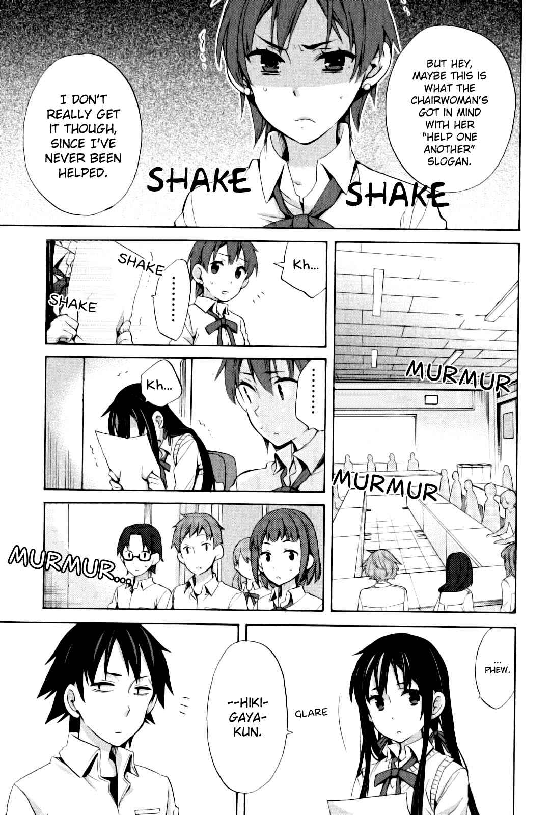 Yahari Ore no Seishun Love Come wa Machigatteiru.: Monologue Chapter 23 page 28