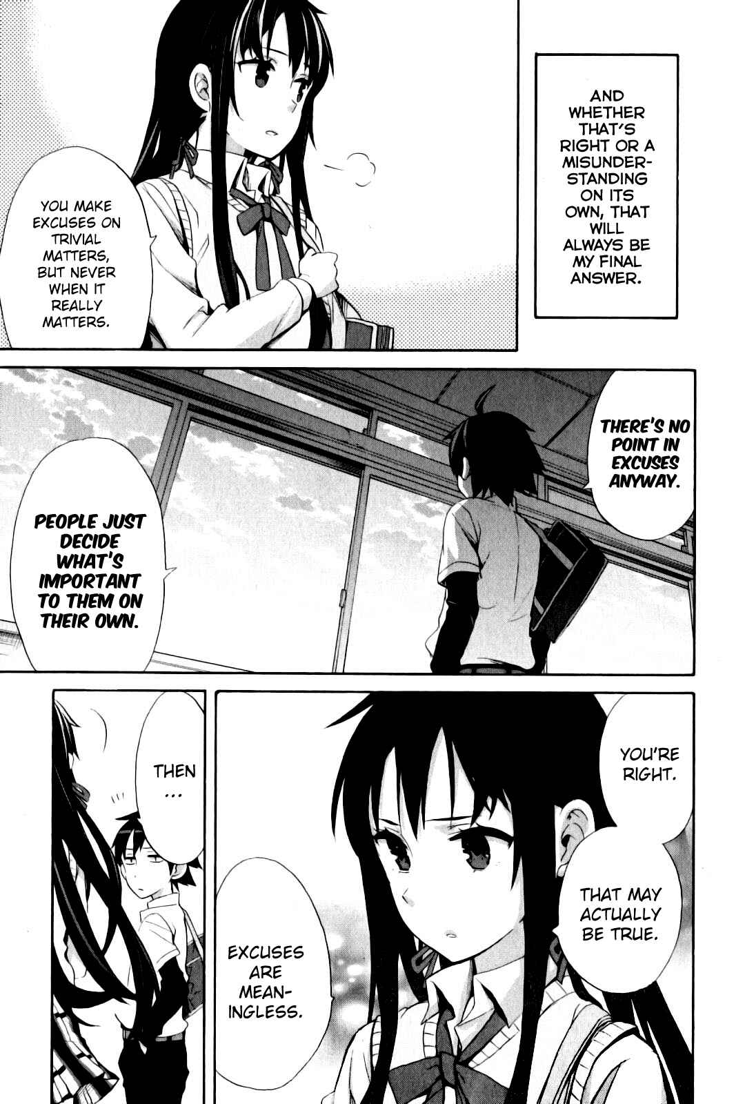 Yahari Ore no Seishun Love Come wa Machigatteiru.: Monologue Chapter 23 page 32