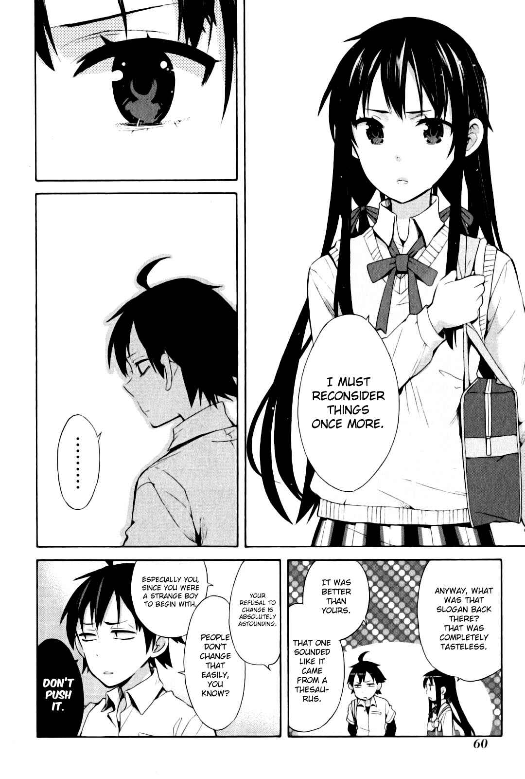 Yahari Ore no Seishun Love Come wa Machigatteiru.: Monologue Chapter 23 page 33