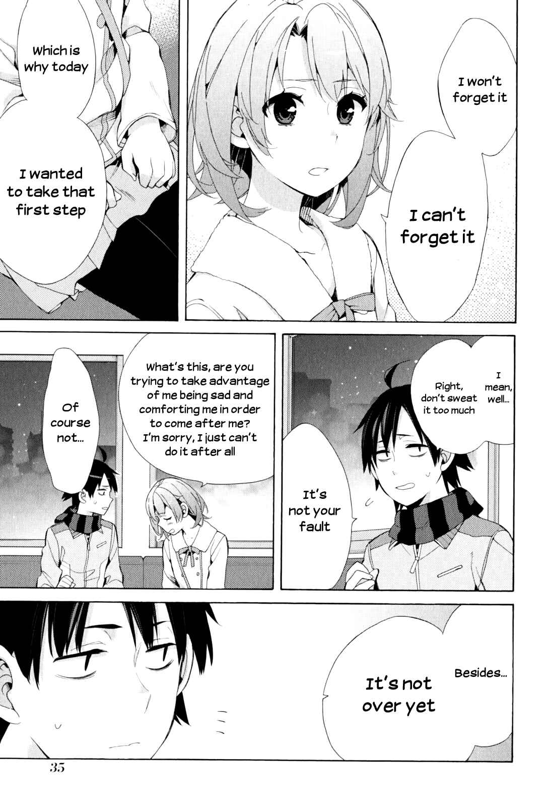 Yahari Ore no Seishun Love Come wa Machigatteiru.: Monologue Chapter 44 page 12
