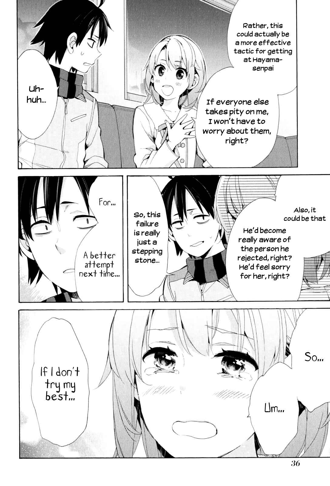 Yahari Ore no Seishun Love Come wa Machigatteiru.: Monologue Chapter 44 page 13